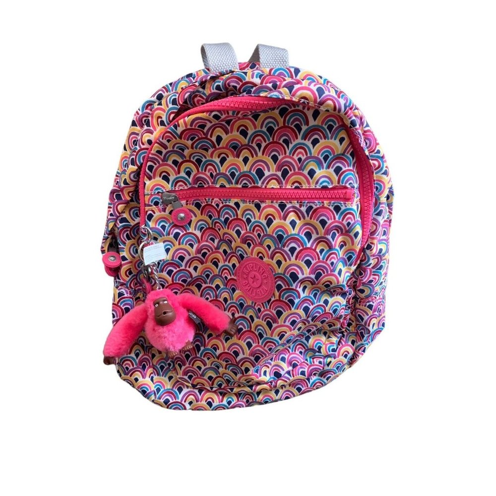 Kipling Women's‎ BP4284 Challenger Peacock Prism Pink Travel Bag Backpack
